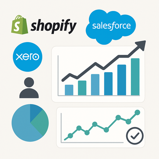 Supercharging with Shopify, Salesforce, and Xero